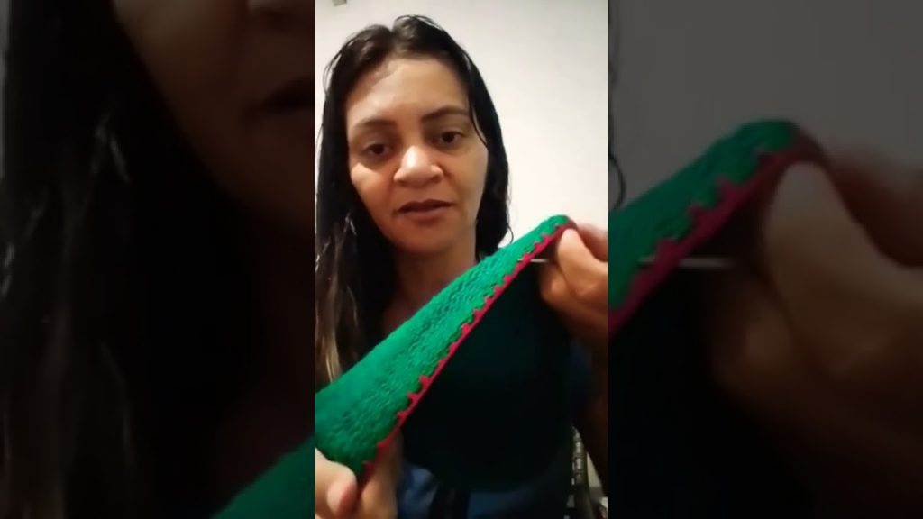 como fazer a borda de crochê