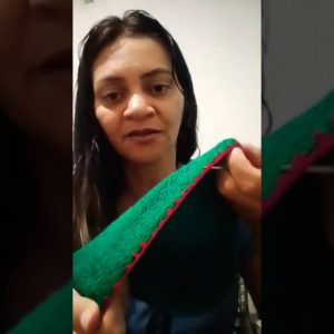 como fazer a borda de crochê