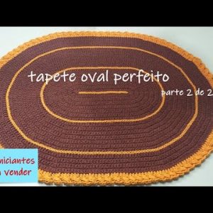 Tapete de Croche – Saiba como fazer um tapete de crochê ➡Série: Iniciantes podem vender✔ Parte 2
