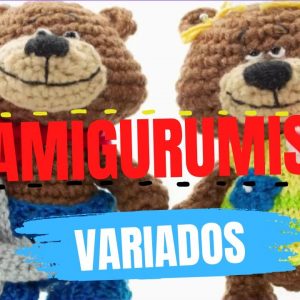 Amigurumis Variados 😍 Bonecos de Crochê Como Fazer #amigurumi