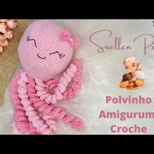 Como fazer Polvinho de Crochet para bebes | Polvo de croche para prematuros | Polvinho Amigurumi