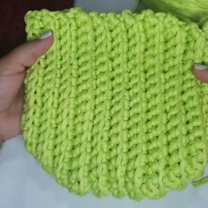 Como Fazer uma bolsa crochê de fio de malha – Passo a Passo – AULA 4
