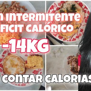 Diário da Dieta | Como Conto Calorias pra EMAGRECER MUITO | Reeducação Alimentar Jejum intermitente