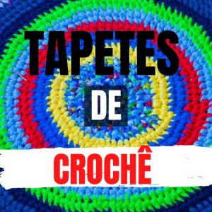 Tapetes de Crochê: Como Fazer Tapetes de Crochê de Fios de Malha  #amigurumi