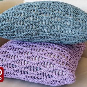 Capa para almofada em crochÃª | Persa Premium 100% AlgodÃ£o