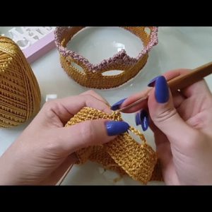 Como fazer a Coroa de Crochê Itimalia da Batalha dos Crocheteiros