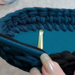 Bolsa de crochê quadriculada, aprenda como fazer!