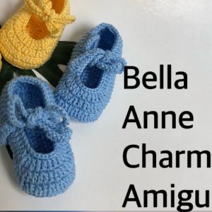 Como fazer sapatinho de crochê Fácil e Rápido,um modelo com (Anne,Bella,Charme e Amigurumi)