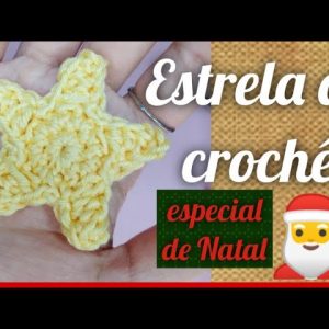 Como fazer uma estrela de crochê – amigurumi na decoração de Natal