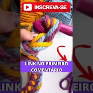 🔴COMO FAZER 12 CORRENTINHAS DE CROCHÊ INCRÍVEIS #119 #shorts #aprendacroche #crochet #croche