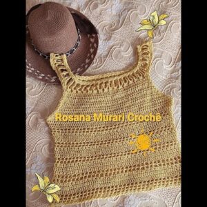 BLUSA MOSTARDA EM CROCHÊ RÁPIDA E FÁCIL DE FAZER #croche #crochet #crocheting #handmade #blusa