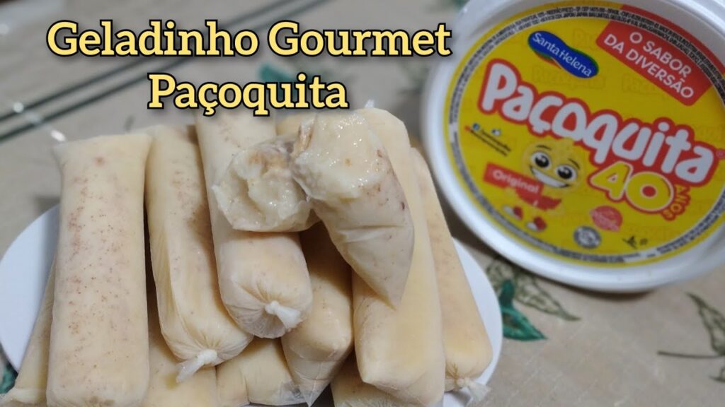 Geladinho Gourmet Paçoquinha!!! #façaevenda #geladinhogourmet #paçoca #paçoquinha