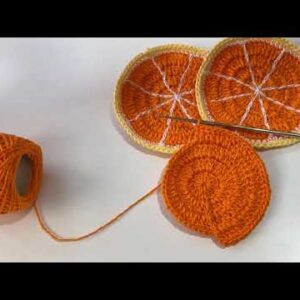 passo a passo, como fazer laranjas em crochê