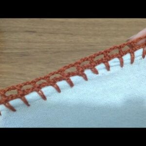 Como fazer barrado de crochê quadradinho