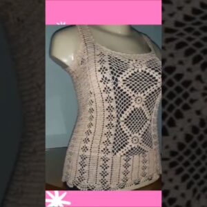 Aprenda a fazer essa linda blusa comigo no canal Croche by Arleia
