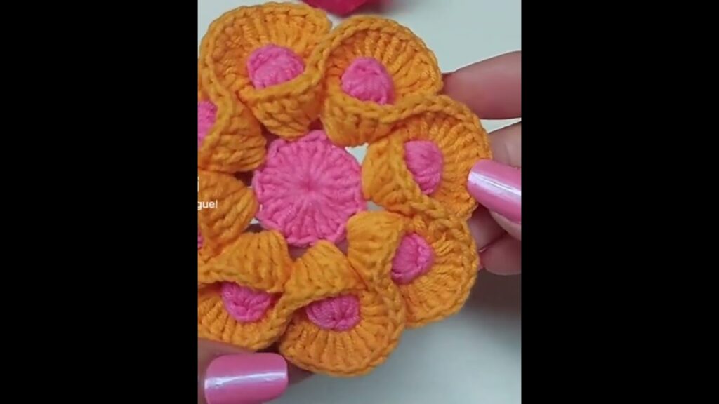 como fazer flor de crochê?#façavocêmesmo #fypage