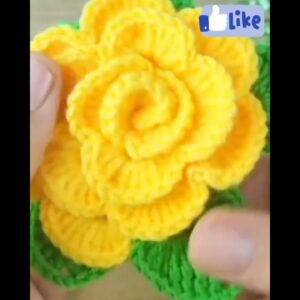 como fazer rosa de crochê?#dicasincriveis #façavocêmesmo #fypage
