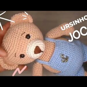 [passo a passo] Como fazer um urso em crochê  amigurumi – ursinho Joca