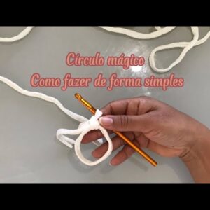 Círculo Mágico – Como fazer de forma simples| Crochê para iniciantes