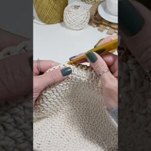 Como fazer Ponto Siri de crochê / pontos de crochê